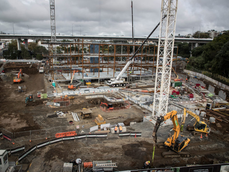 SUN0557913240 Scentre Group redevelopment of Westfield Mall, Newmarket, Auckland. 15 May 2018 New Zealand Herald Photograph by Michael Craig.
